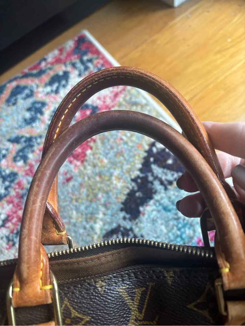Louis Vuitton Vintage Monogram Alma PM Top Handle Bag - 1997
